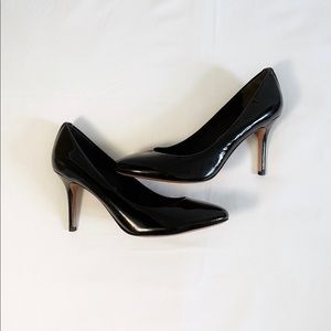 COACH ‘Nala’ Black Patent Leather Pump 7.5